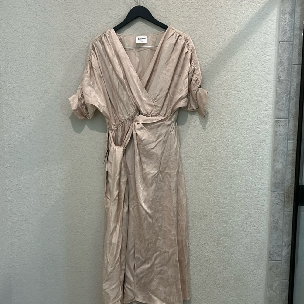 Callahan Knitwear Wrap Style Dress